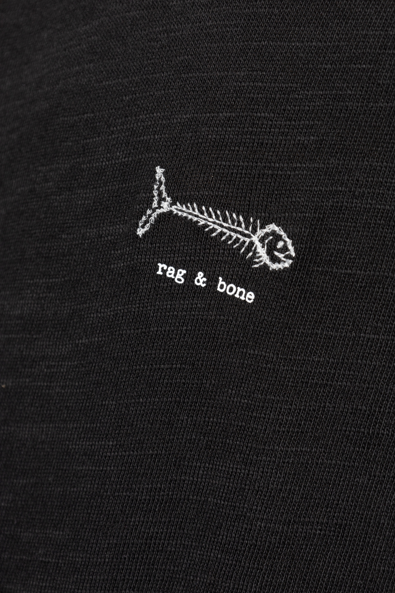 【新品】Rockon Social Club 口ゴ刺繡TEE BLACK : L 新品】Rockon Social Club 口ゴ刺繡TEE BLACK : L タレントグッズ